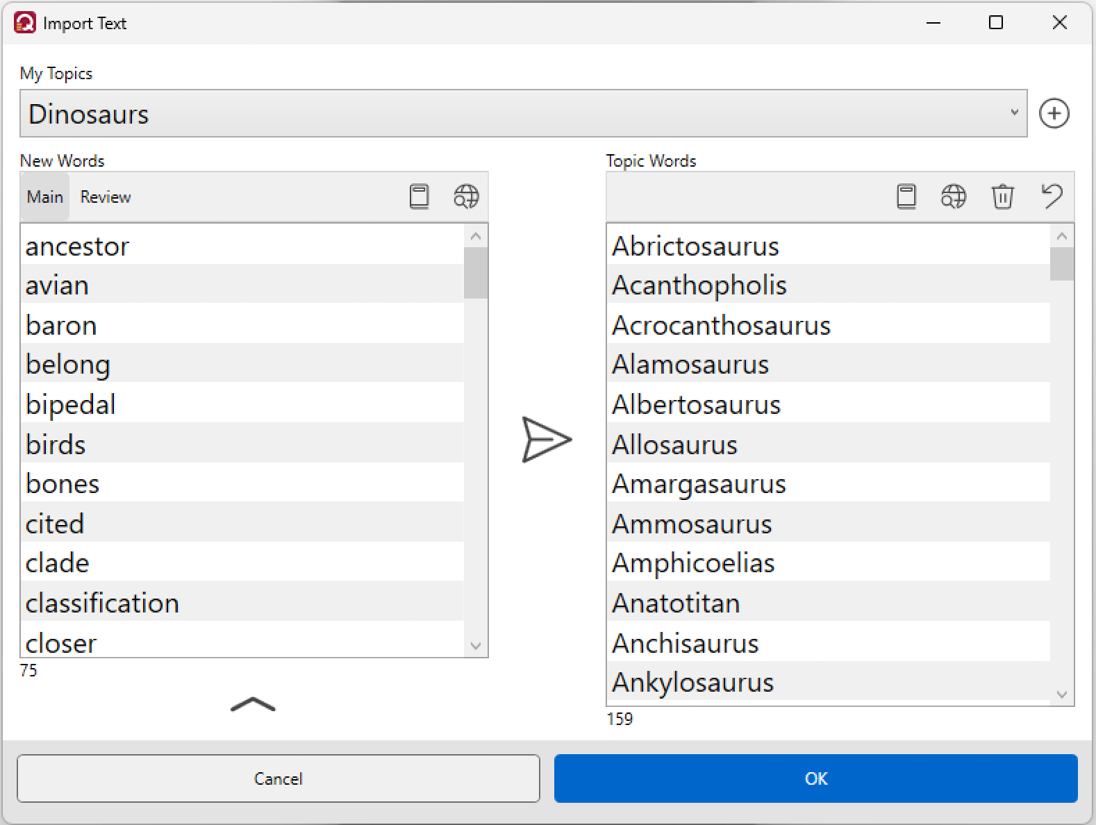 Import Clipboard